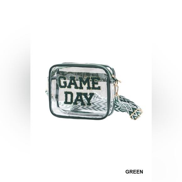 🆕 Zenana GAME DAY STADIUM APPROVED TRANSPARENT CROSSBODY - Picture 1 of 8